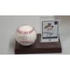 Image 1 : Jim Palmer Baltimore Orioles Autographed Rawlings Baseball & 2001 Fleer Skybox Baseball Card
