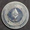 Image 2 : Ethereum Bitpay Silver Round - .999 Silver 1 Ounce
