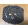 Image 3 : Rare Vintage Saddle Pocket Watch Chain And 4 Wheeling Belt Buckle