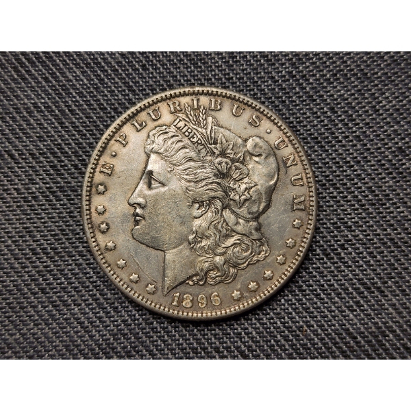 1896 Morgan 90% Silver Dollar in Good Condition