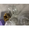 Image 3 : *Pick Up At Mantua Home-No Shipping Available*  Glassware Items - Flared Bowl - Heart Handle Tray - 