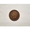 Image 2 : Eight Assorted Wheat Pennies in Holders & 1907 Indian Head Penny