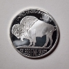 Image 2 : 1 Troy Oz .999 Fine Silver Indian Buffalo Round ~ Mint Condition! 