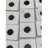 Image 6 : Assorted Pennies in Labeled Cards - Various Years - Some Errors - Etc. - FV $0.36