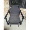 Image 3 : *Pick Up At Mantua Home-No Shipping Available* Like New Inviting Black Metal 24''x32'' Glide Rocker 