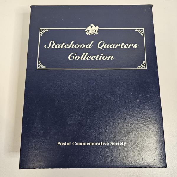 A Postal Commemorative Society (PCS) Statehood Quarters Collection Album FV: $15.50