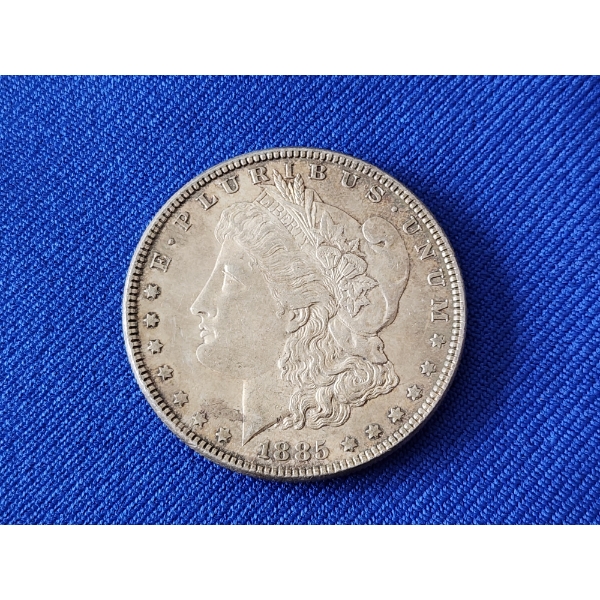 1885 90% Silver Morgan Dollar