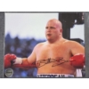Image 3 : Autographed Boxer & Pro Wrestler Butter Bean 8" X 10" Photograph Certified By Pro Wrestling Tees
