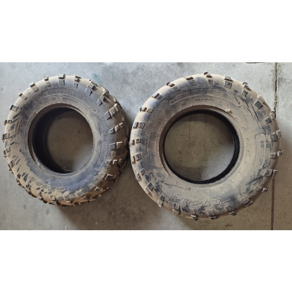 *Pick Up At Mantua Home-No Shipping Available* Two AT 489 25x8-12 Tires 