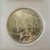 Image 2 : 1924 Silver Peace Dollar - 90% U.S. Silver - PCC MS 63
