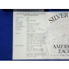 Image 2 : 2003-W Silver American Eagle Proof $1 - 1 Troy oz .999 Fine Silver w/ Box & CoA