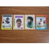Image 1 : Lot of (4) Trading Cards: 1975 Baseball & 1978 Football - See Description! 