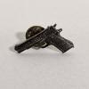 Image 4 : Three Vintage Pewter and Metal Collectible Pins featuring Brands like Winchester and Colt