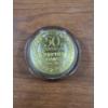 Image 1 : 1972 Superior Dairy Canton, Ohio Glass Paperweight - Mint Condition