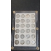 Image 4 : 1938-1945 90% Mercury Dimes In Acrylic Display - Face Value: $2.40 