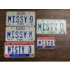 Image 1 : (5) Vanity License Plates - (4) Large & (1) Mini