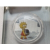 Image 3 : The Simpsons: Lisa 1 oz .9999 Fine Silver Collectible Coin with Nice Display - The Perth Mint