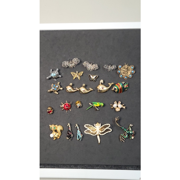 Assorted Animal/Insect Brooch Pins