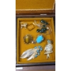 Image 6 : Wooden Jewelry Box With Fashion Jewelry Inside 