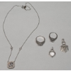 Image 1 : Assorted Sterling Silver Jewelry - Total Weight: 22.4g