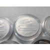 Image 7 : Lot of 7 Dale Earnhardt Official Commemorative Silver-Plated Coins Designs by Sam Bass