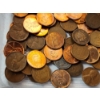 Image 7 : Assorted U.S Cents: Mixed Dates & Types (Indian Head, Wheat, Bicentennial, & More) Approx FV: $1.00