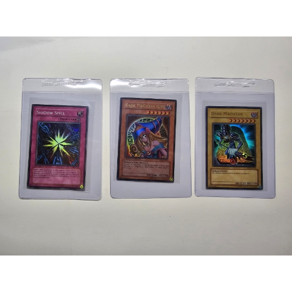 Lot of (3) Yu-Gi-Oh! TCG Trading Cards Including Unlimited Edition/Ultra Rare- Mint Condition