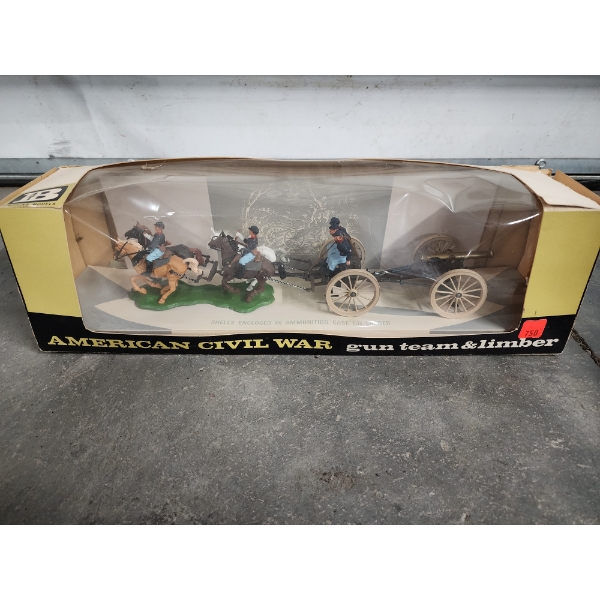 Britian's Models:  American Civil War Kit "Gun Team & Limber"