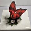 Image 7 : IMMACULATE!!! The Lenox Garden Bird Collection Fine Porcelain Figurine Set - Six Figures! (see pics)