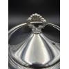 Image 2 : Silver-plated casserole dish with lid & Scroll Handles - F.B Rogers Silver Co. - 2.2 lbs (1.0 kg)