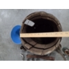 Image 9 : Vintage Collectables Including Small Wood Barrel, Plastic Paint Pail, Corn Knife, Oil Cans, Leather 