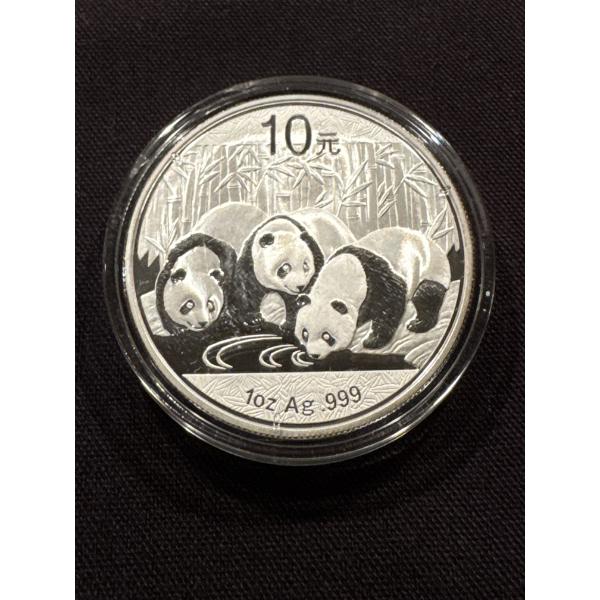 2013 China Panda 1 Troy Ounce Fine .999 Silver - Outstanding Coin