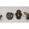 Image 2 : Collection Of Asssorted Sterling Silver Statement Rings - Total Weight: 23.7g