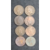 Image 1 : (8) Assorted Years Indian Head Cents - Face Value: $0.08