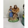 Image 2 : Wizard of Oz Figurines - Munchkin & Dorothy - Dorothy & Lion - "We're off to see the Wizard" Enesco 
