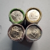 Image 3 : Four U.S. Mint Nickel Bankrolls: Westward Journey 2004, 2005, 2005, 2006 - Face Value: $8.00