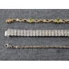 Image 4 : Three Sterling Silver Bracelets Weighing Total of 43 Grams