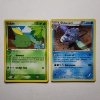 Image 1 : Two Vintage Holo Pokemon Trading Cards Including Rare Poliwrath 