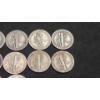 Image 6 : Assorted Years/Mint Marks 90% Silver Mercury Dimes - Face Value: $1.00