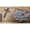 Image 2 : Interesting Costume Jewelry Group Including Rosary, Wood Cross, Necklaces, Pin & More!