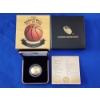 Image 1 : 2020-W Basketball Hall of Fame Commemorative $5 Gold Proof - 90% Gold - 8.359g w/ Box & CoA