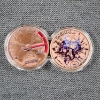 Image 1 : Incredible 2 Coin Display Case Ft. Two Separate 1 Oz Copper Rounds Each FT. Speedometer & Piston