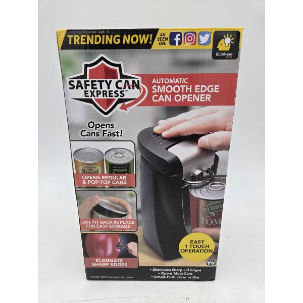 New In Box Safety Express Automatic Smooth Edge Can Opener
