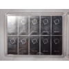 Image 3 : 100 Gram Valcambi Suisse Silver CombiBar - 10 Different 10 Gram Silver Bars on One Sheet