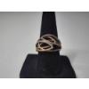 Image 1 : 10K White and Rose Gold Two-Tone Ring - Size 6 - TW: 4.3g