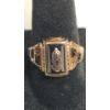 Image 1 : 10K Yellow Gold 1955 Brush Class Ring - Size 8 - Weight: 6.3g