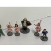 Image 5 : Tiny Wizard of Oz Figurines - Dorothy - Tin Man - Emerald City Soldier - Movie Reel - Toto in Basket