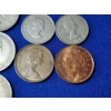 Image 4 : Lot of Assorted UK Coins: 2 Pence, 1 Schilling, 2 Schilling, 1/2 Pennies