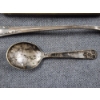 Image 2 : Two Silver Plated Spoons With Vintage Fossil Watch Tin