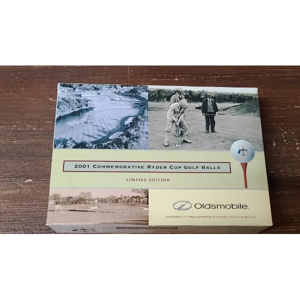 Limited Edition 12 Pc 2001 Oldsmobile Commemorative Ryder Cup Golf Balls